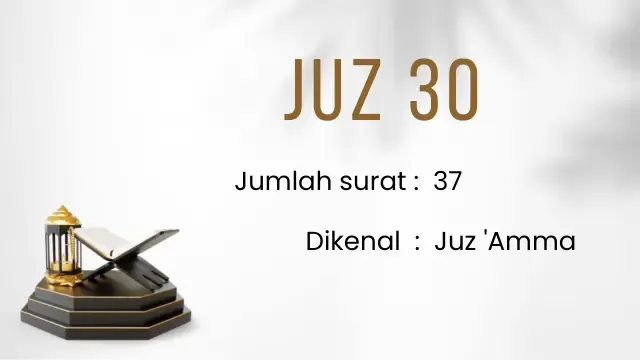 Juz Amma | Juz 30 Al-Quran Arab latin dan Terjemahan
